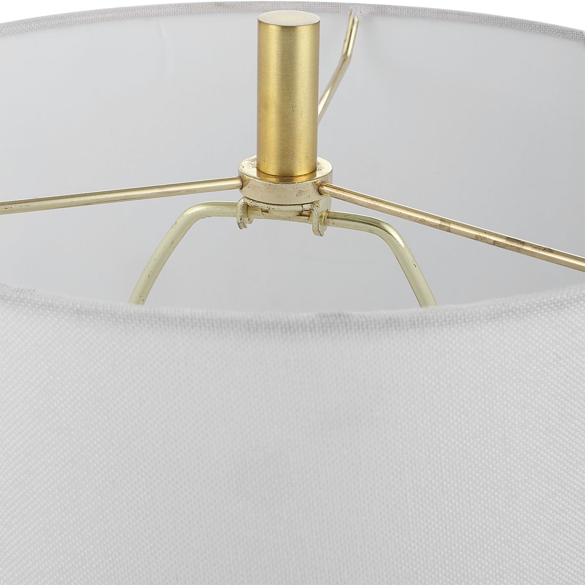 Turret Gold Buffet Lamp