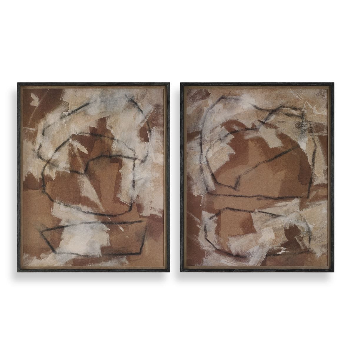 Rush & Dash Framed Prints – Set of 2