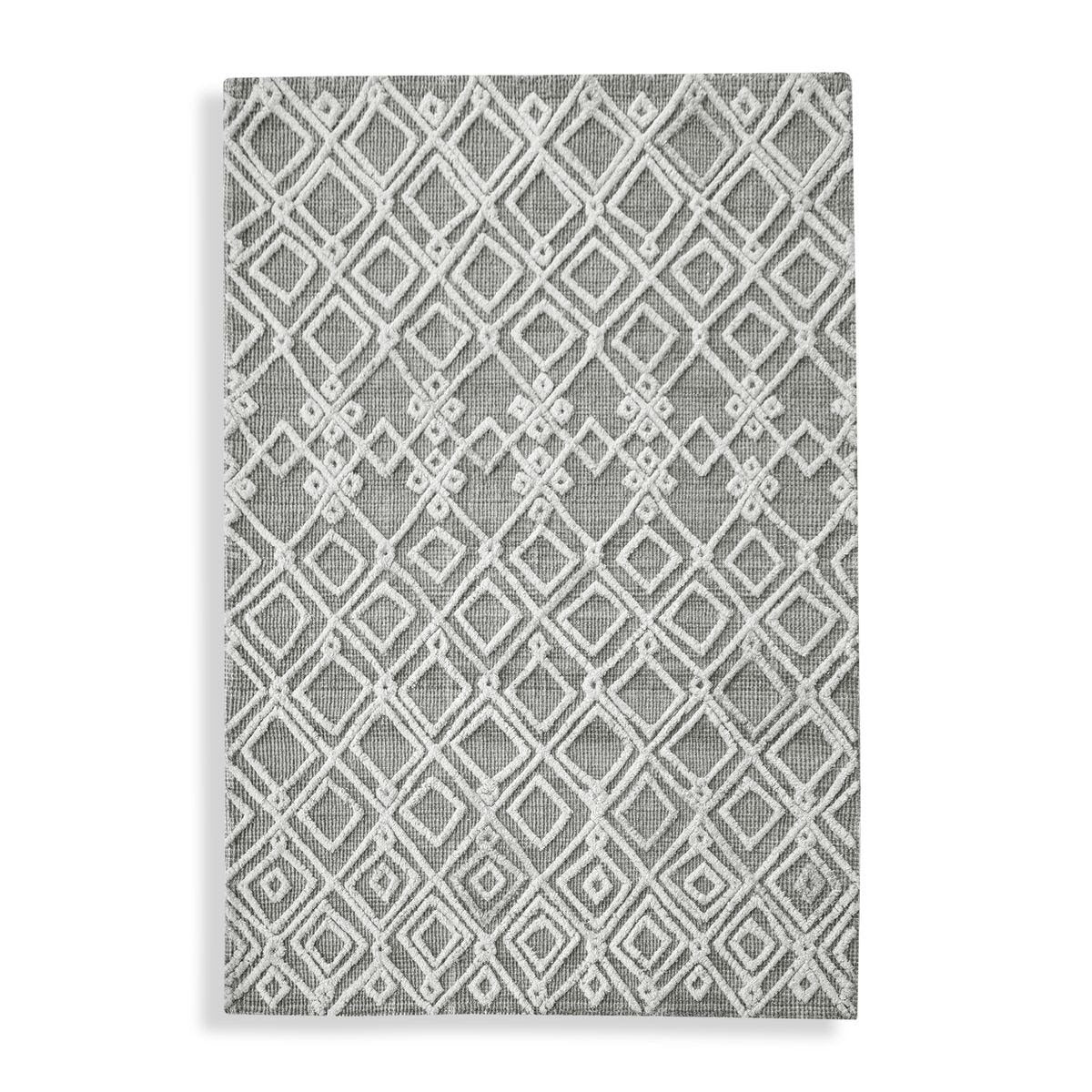 Sieano Grey Wool Rug – 244 x 305 cm