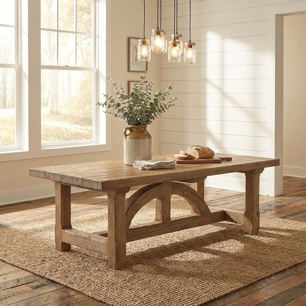 Ironbridge Solid Oak Dining Table – 240cm