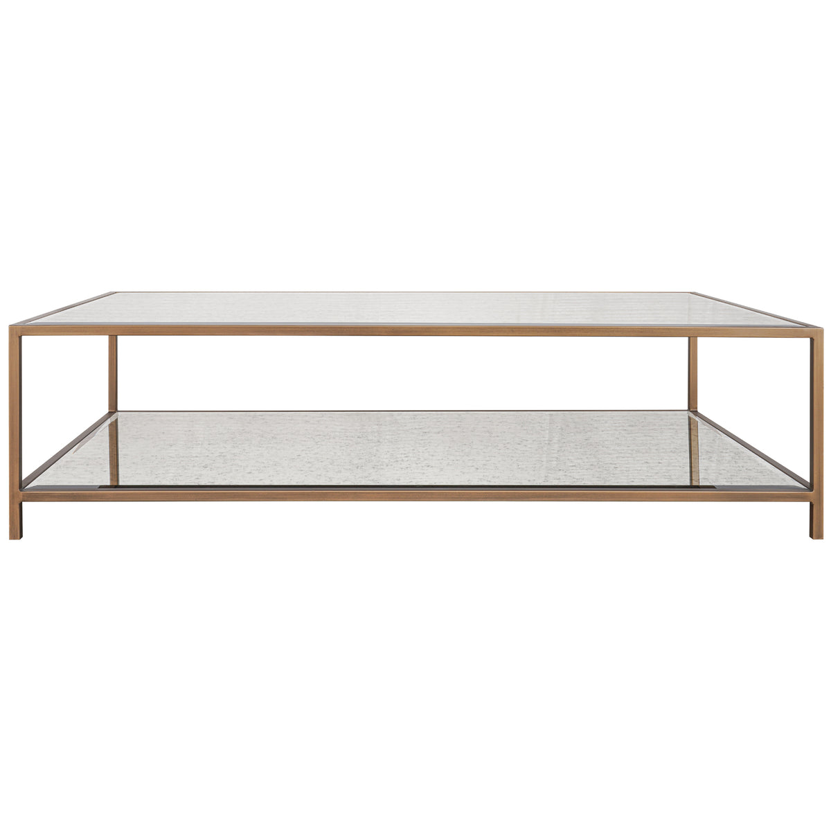 Upton Coffee Table – Antique Brass
