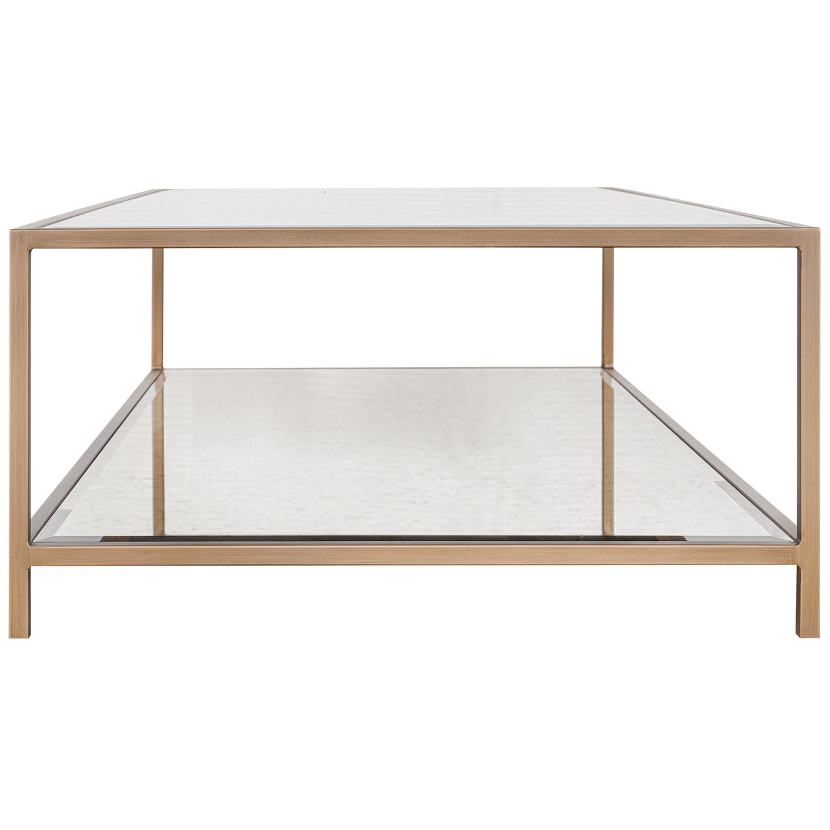 Upton Coffee Table – Antique Brass