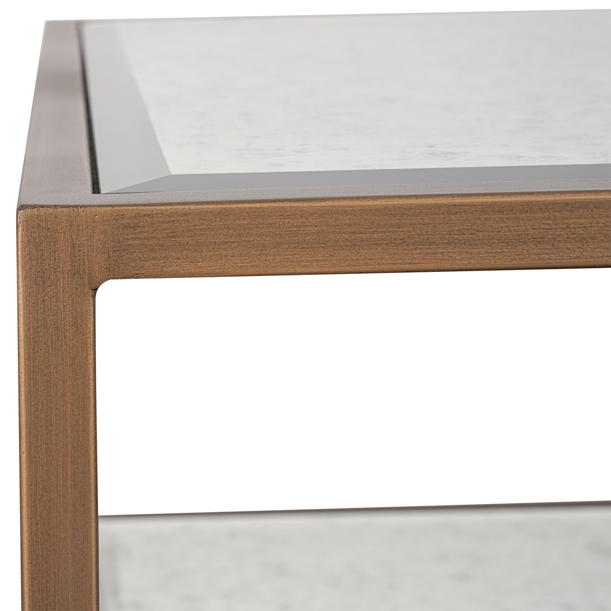 Upton Coffee Table – Antique Brass