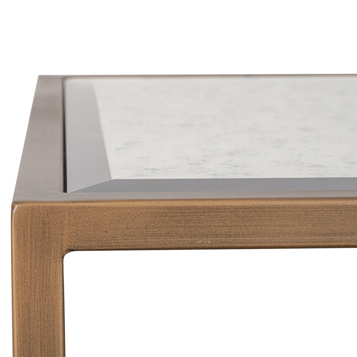 Upton Side Table – Antique Brass
