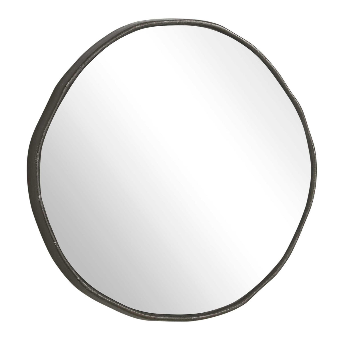 Lowen Round Mirror – Dark Bronze