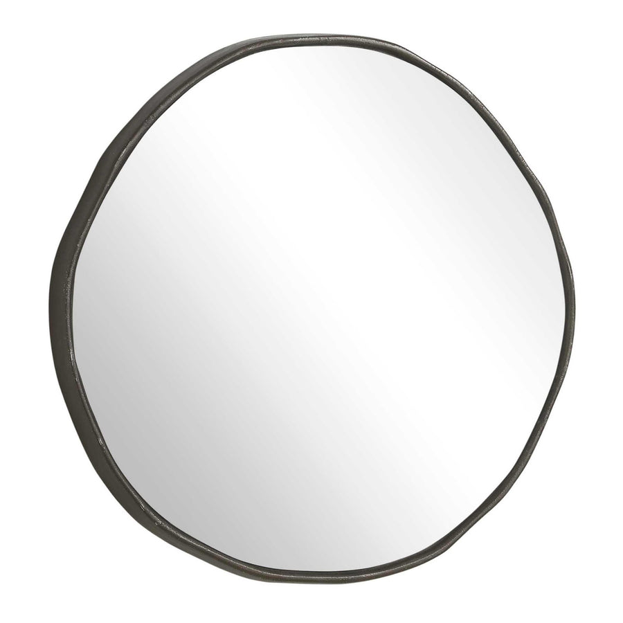 Lowen Round Mirror – Dark Bronze