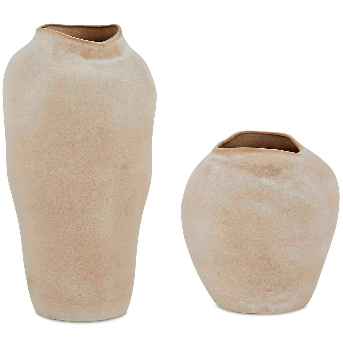 Shadow Play Indoor-Outdoor Vases – Set of 2
