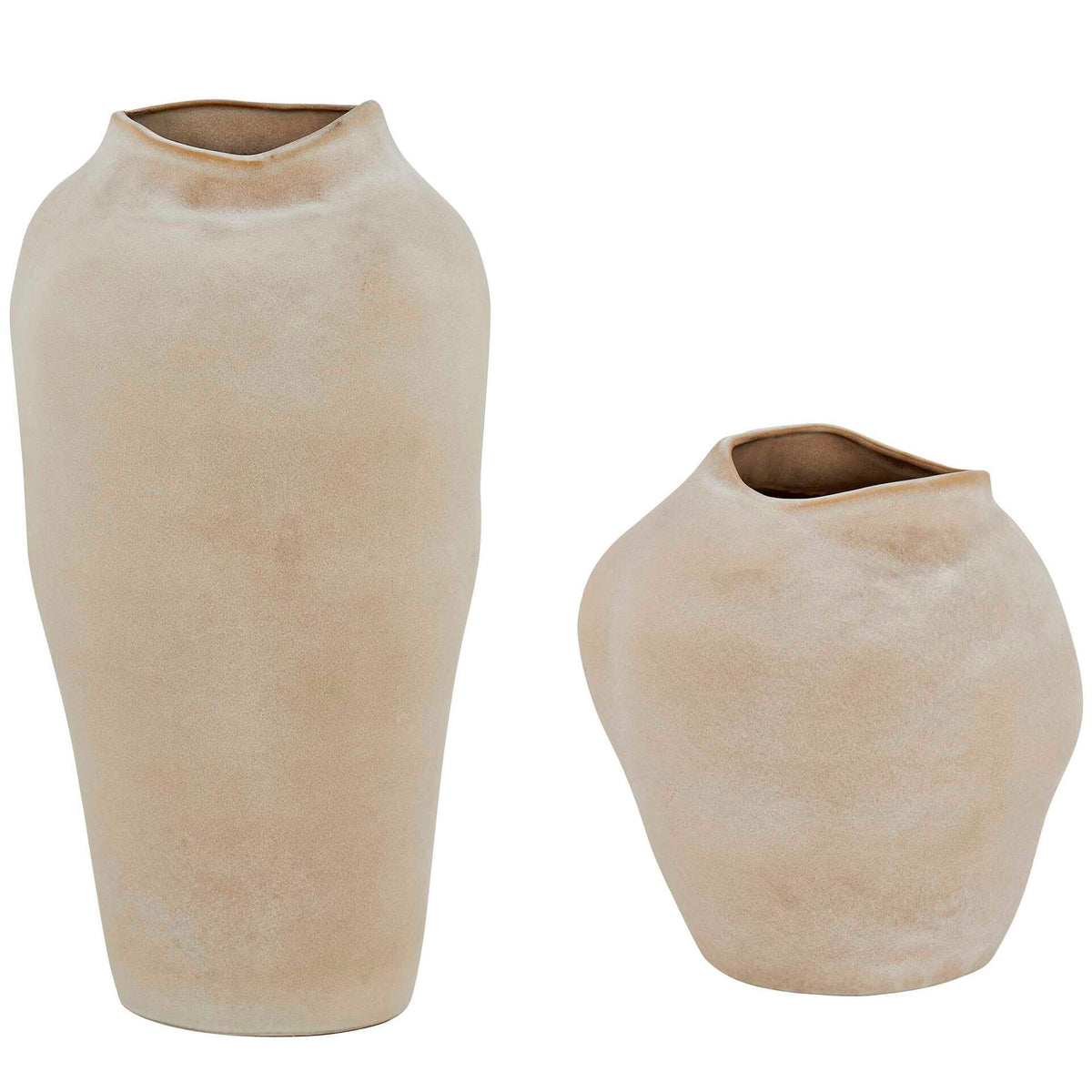 Shadow Play Indoor-Outdoor Vases – Set of 2