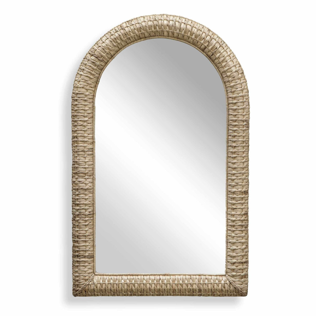 Twisted Seagrass Arch Mirror