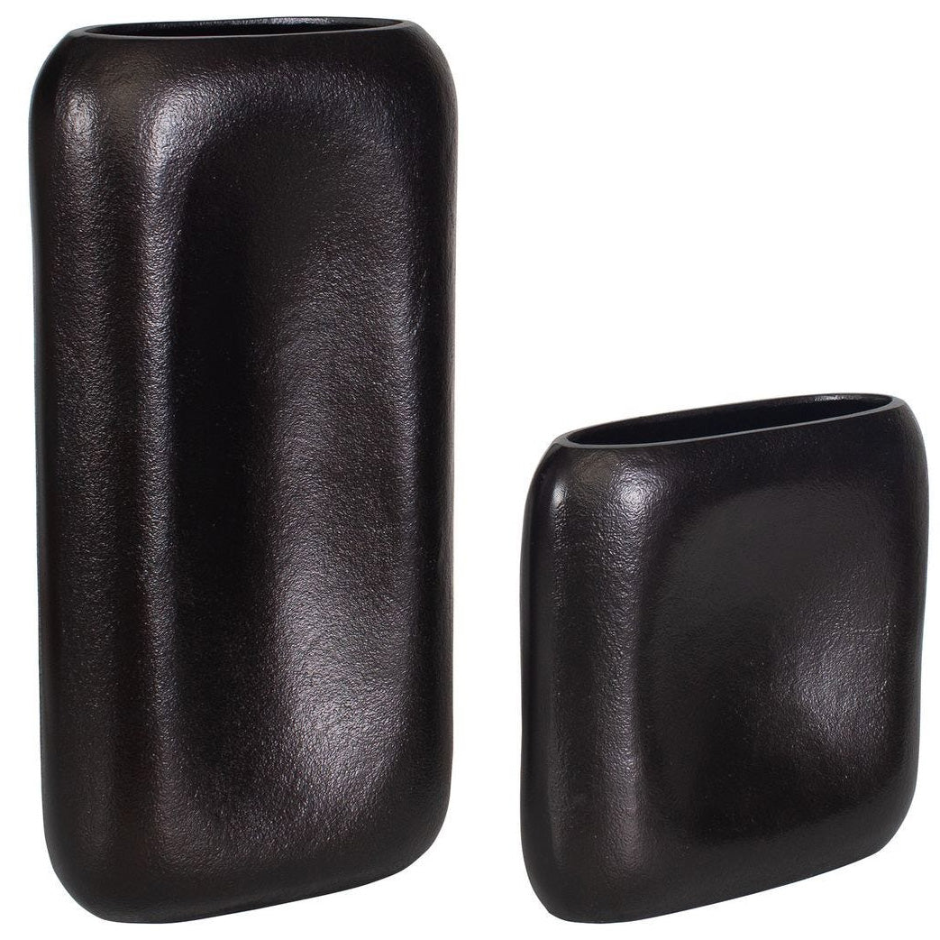 Anodic Vases – Dark Brown, Set of 2