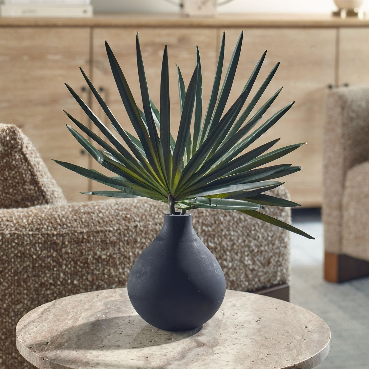 Axis Palm Accent and Vase