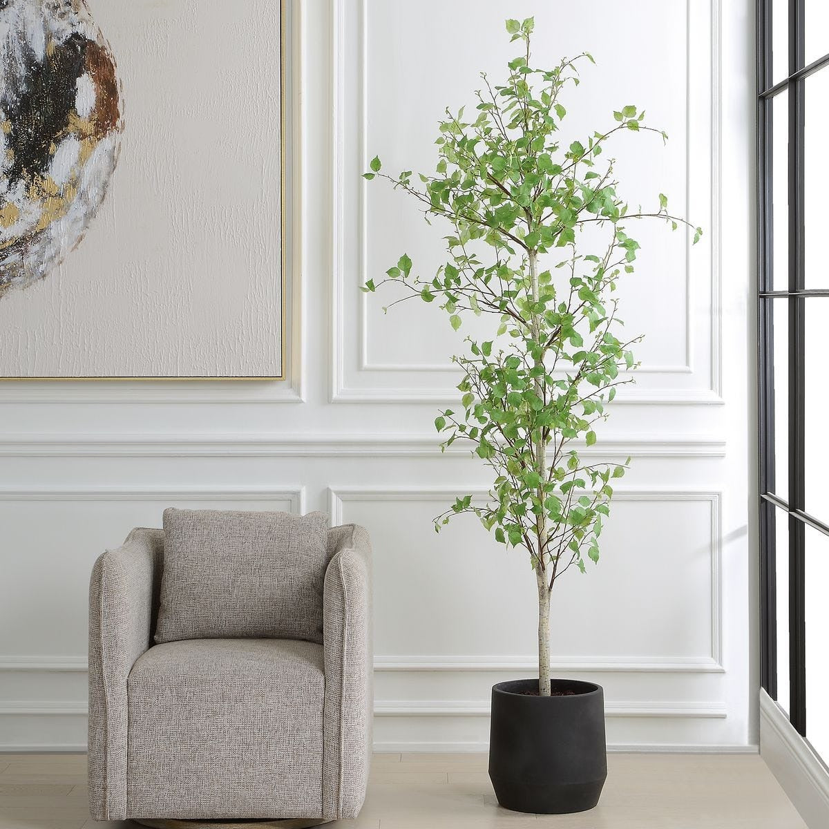 Boreal Potted Birch Tree
