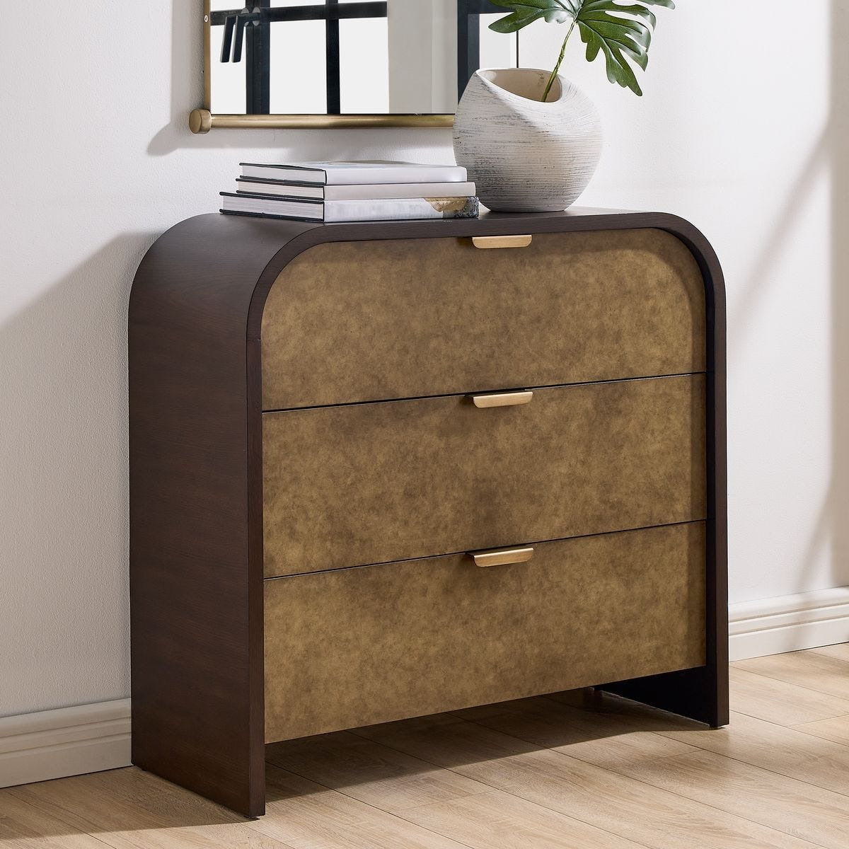 Byrams Three Drawer Chest – Oak