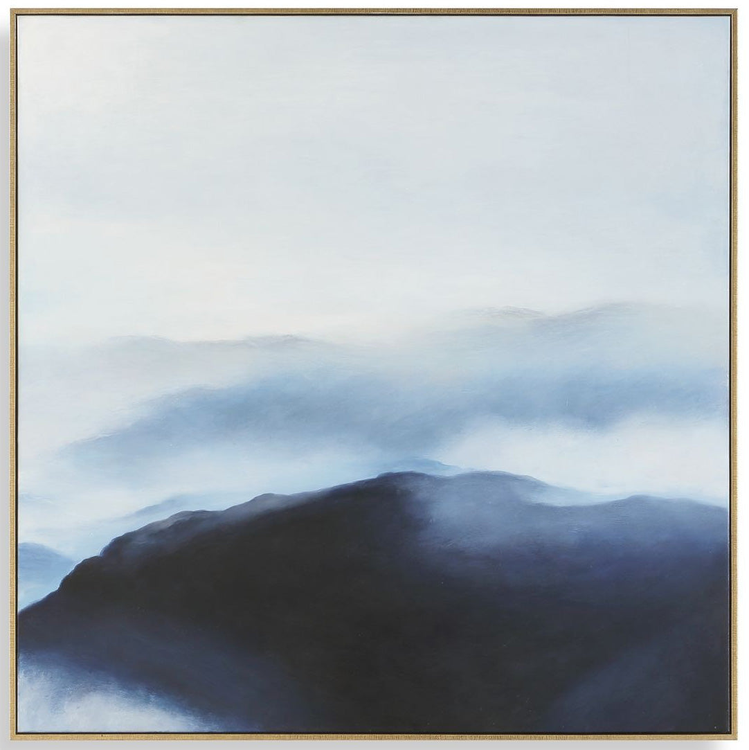 Cold Shoulder Hand Painted Landscape Art