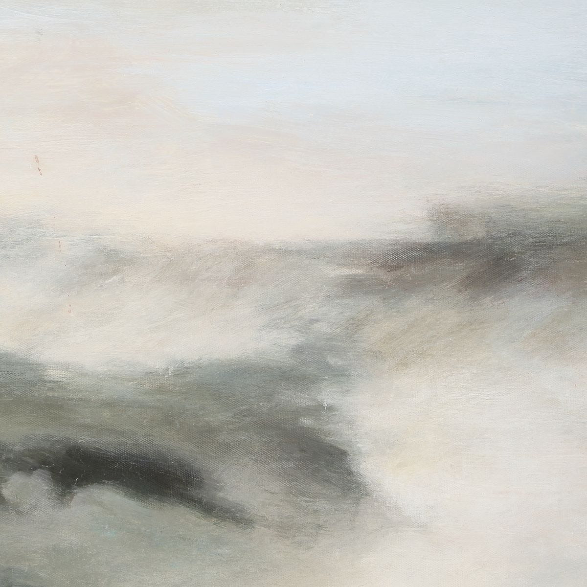 Crossing Paths Coastal Landscape Painting
