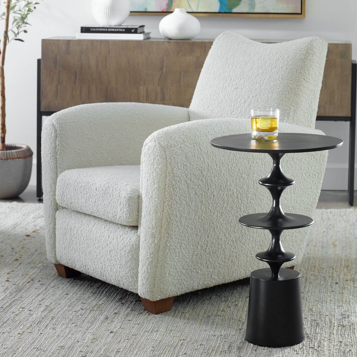 Flight Accent Table – Black