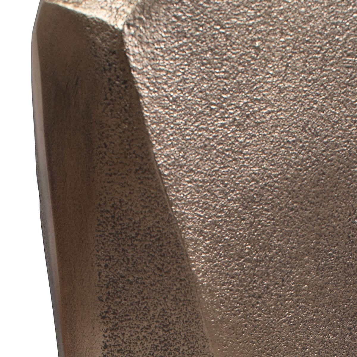 GeoForm Indoor-Outdoor Vases in Brass – Set of 2