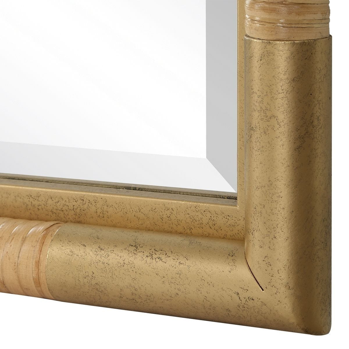 Kampar Full Length Rattan Tall Mirror