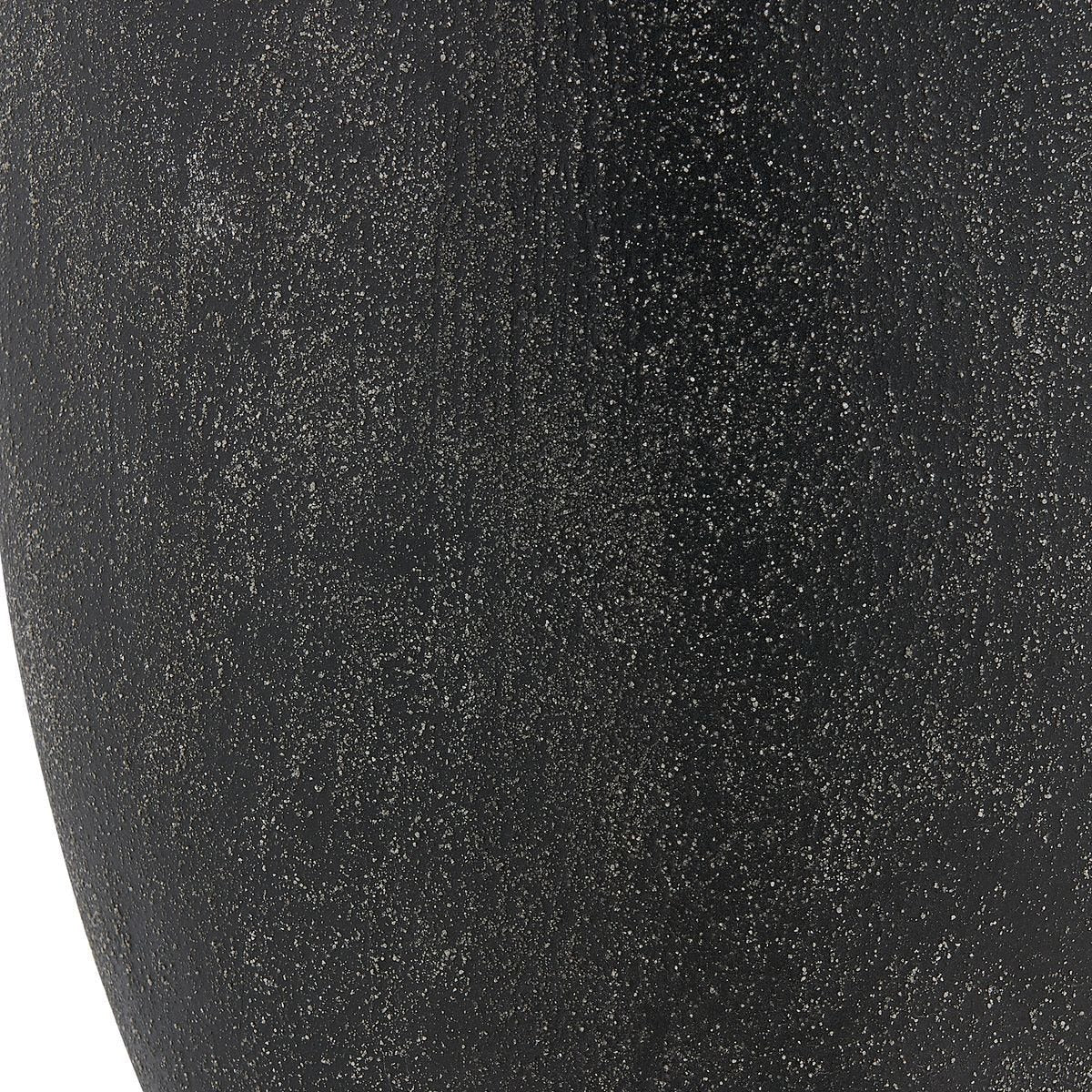 Komorebi Indoor-Outdoor Vases – Black, Set of 2