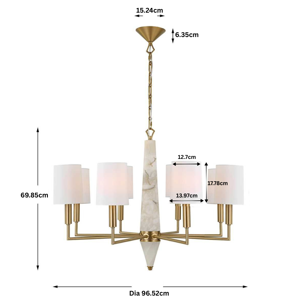 Gathering 8 Light Chandelier