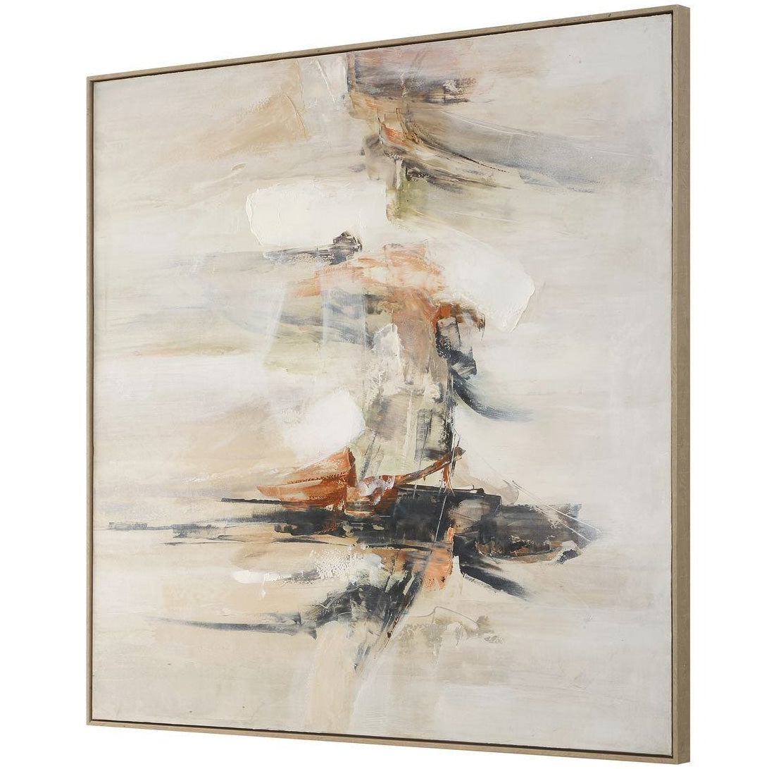 Outburst Hand Painted Modern Art