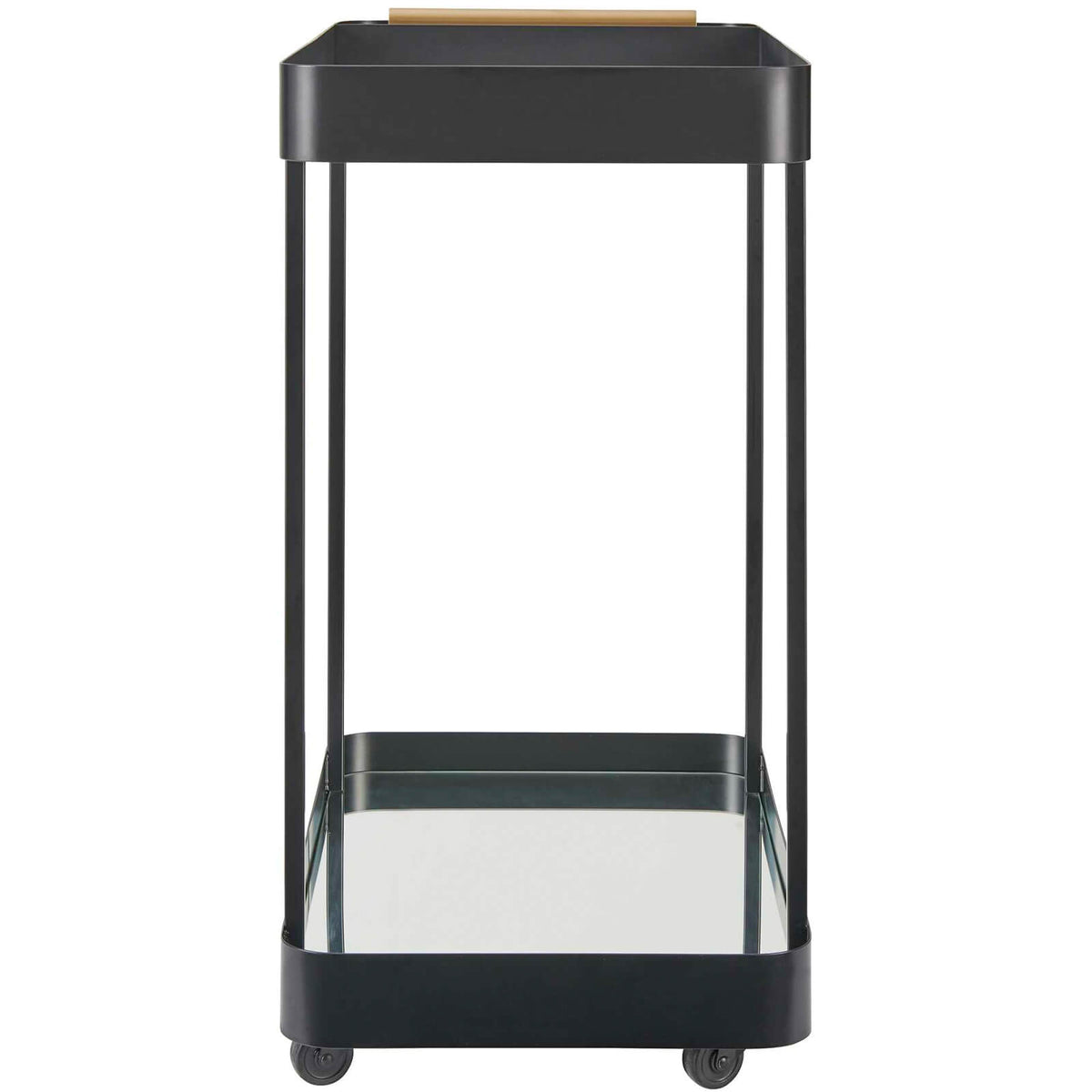 Vesper Iron Bar Cart – Black