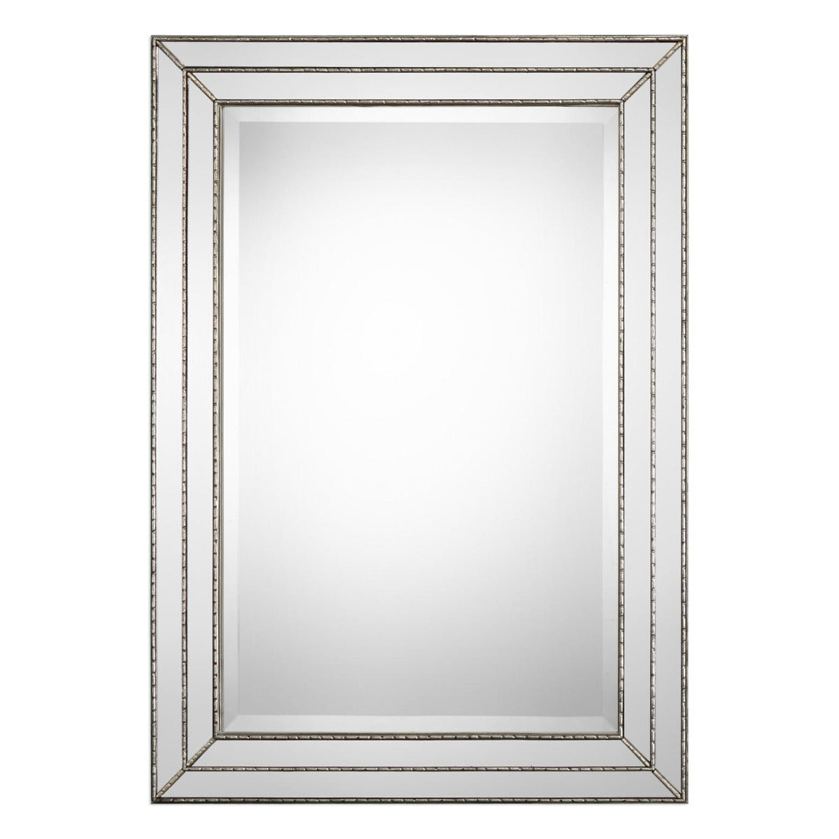 Triple Frame Mirror – Silver