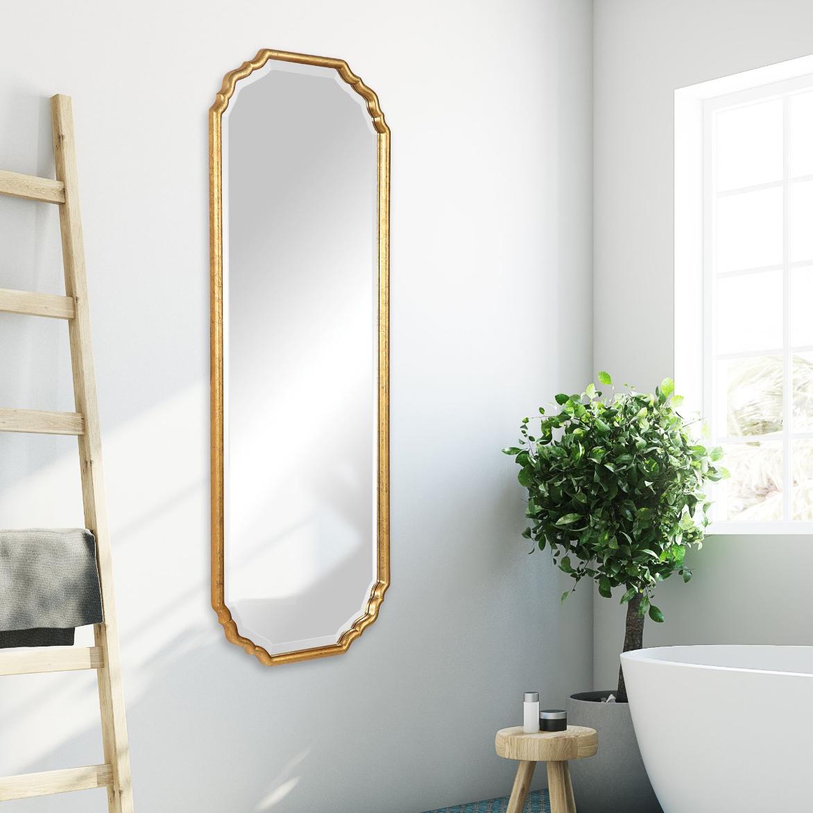 Maye Long Mirror – Gold