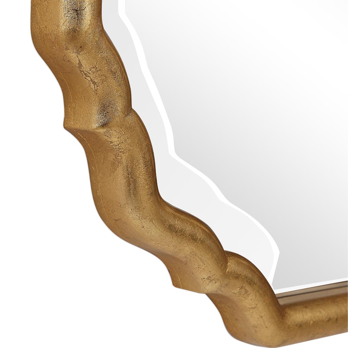 Maye Long Mirror – Gold