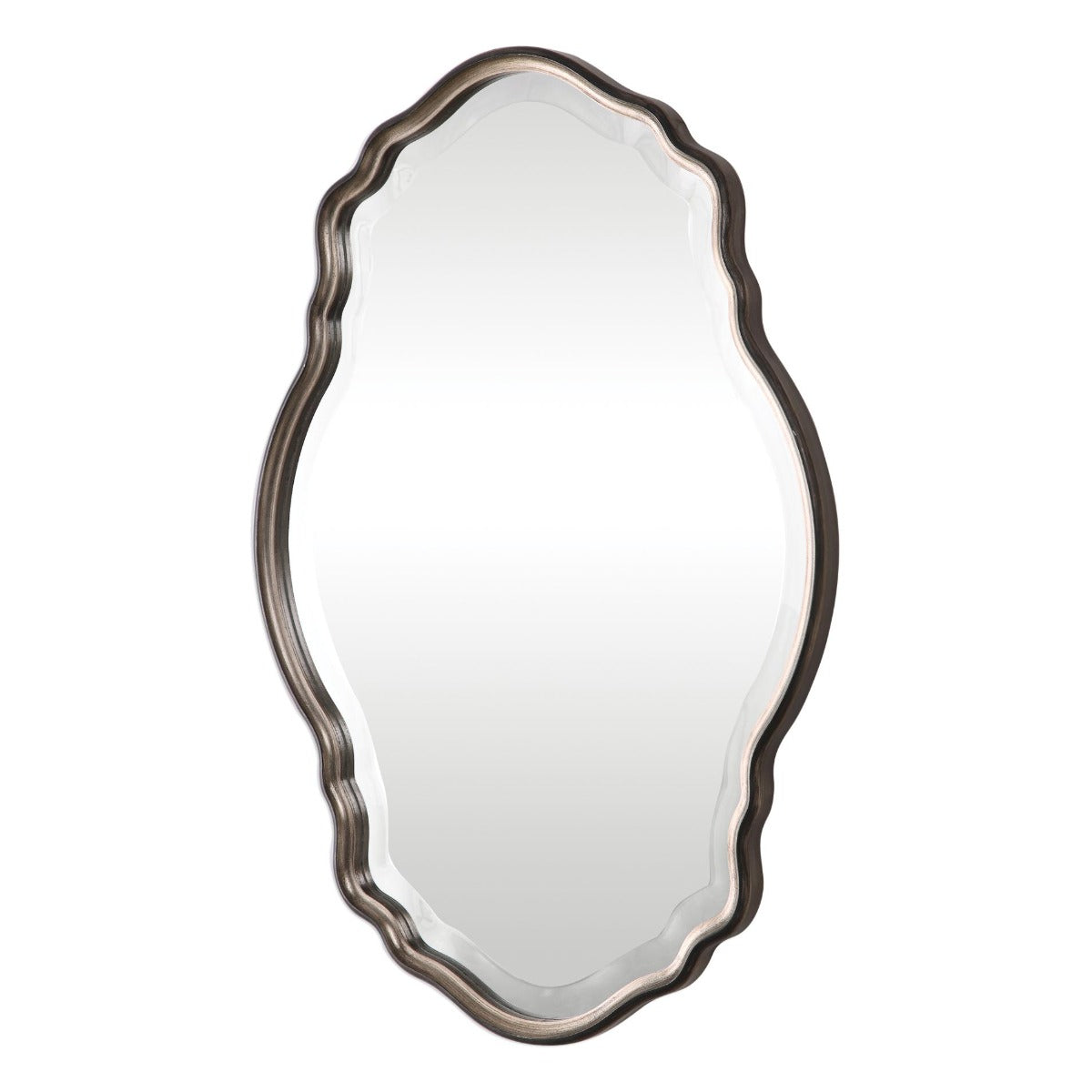 Alice Oval Mirror – Silver