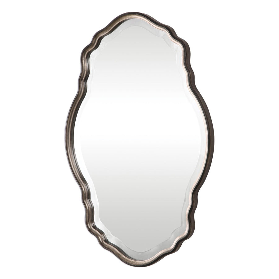 Alice Oval Mirror – Silver