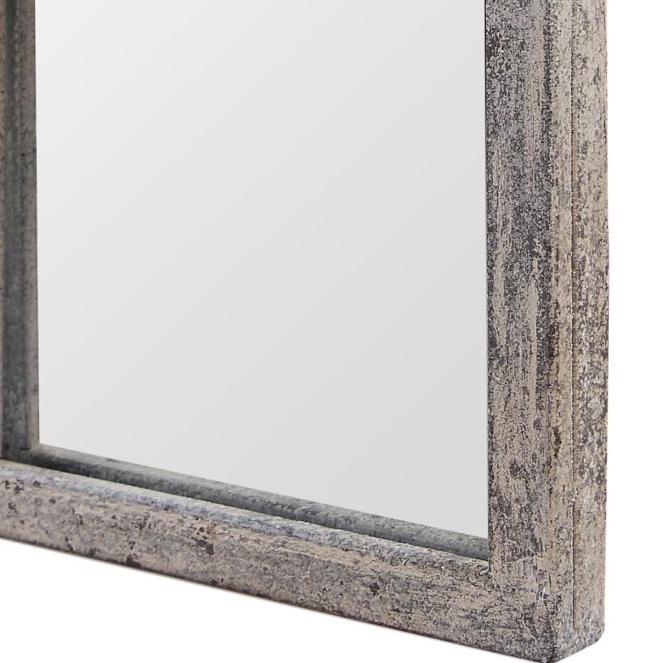 Secret Garden Arched Mirror – Silver
