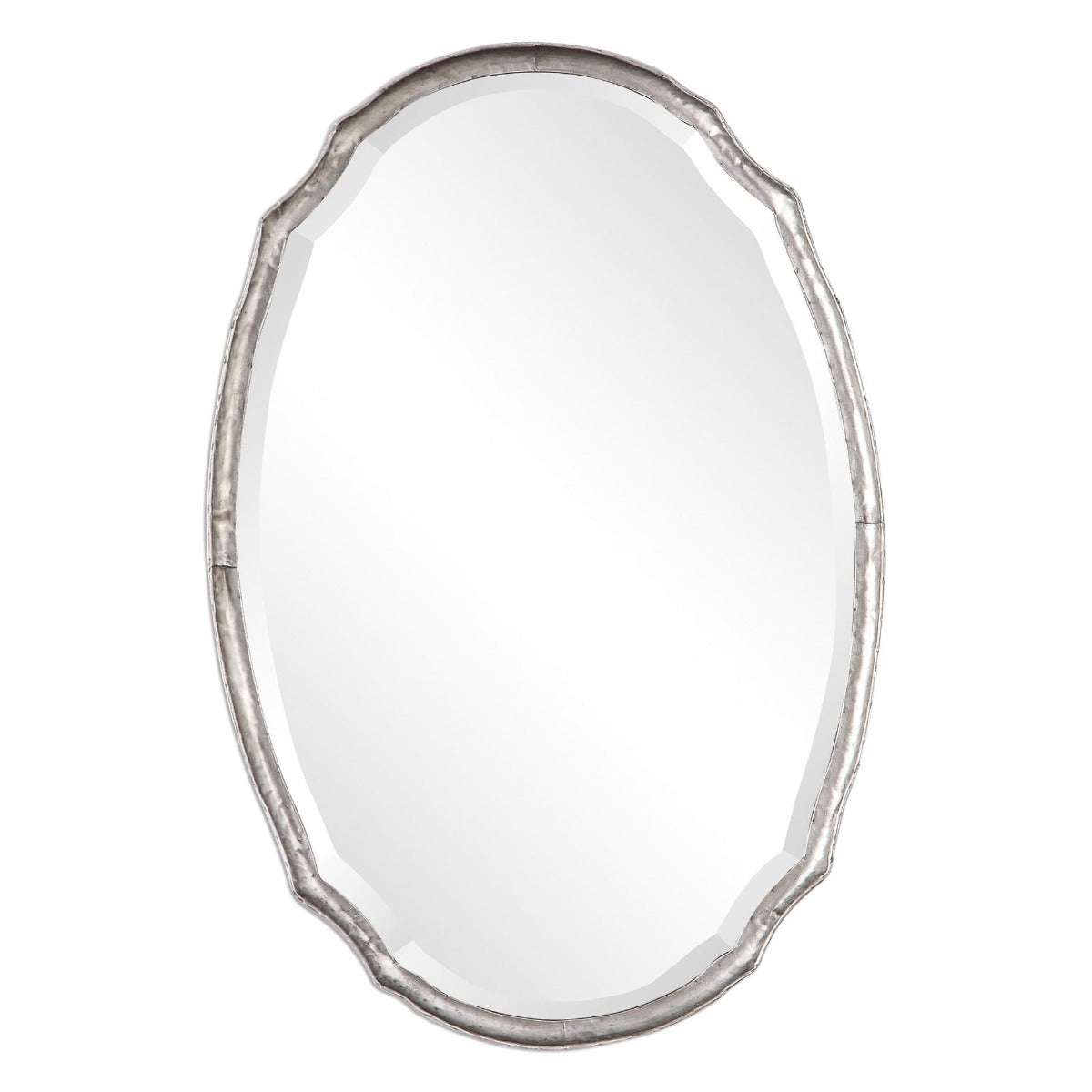 Eleanor Oval Mirror – Silver