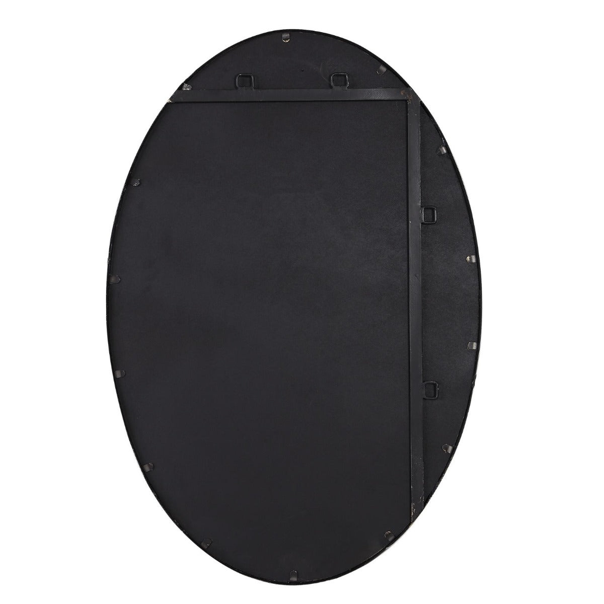 Oval Mirror – Gold Leaf