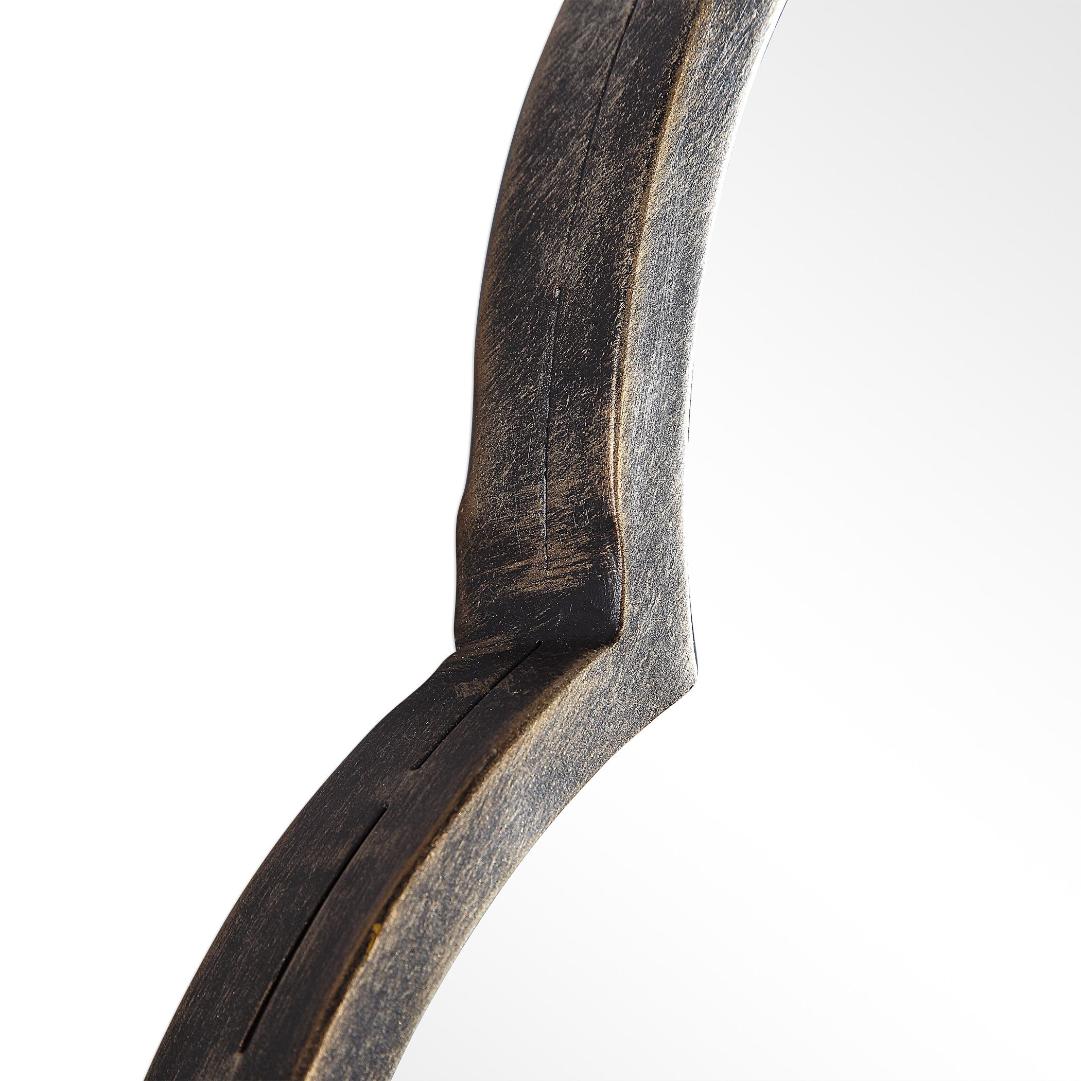 Temple Arched Mirror – Golden Bronze