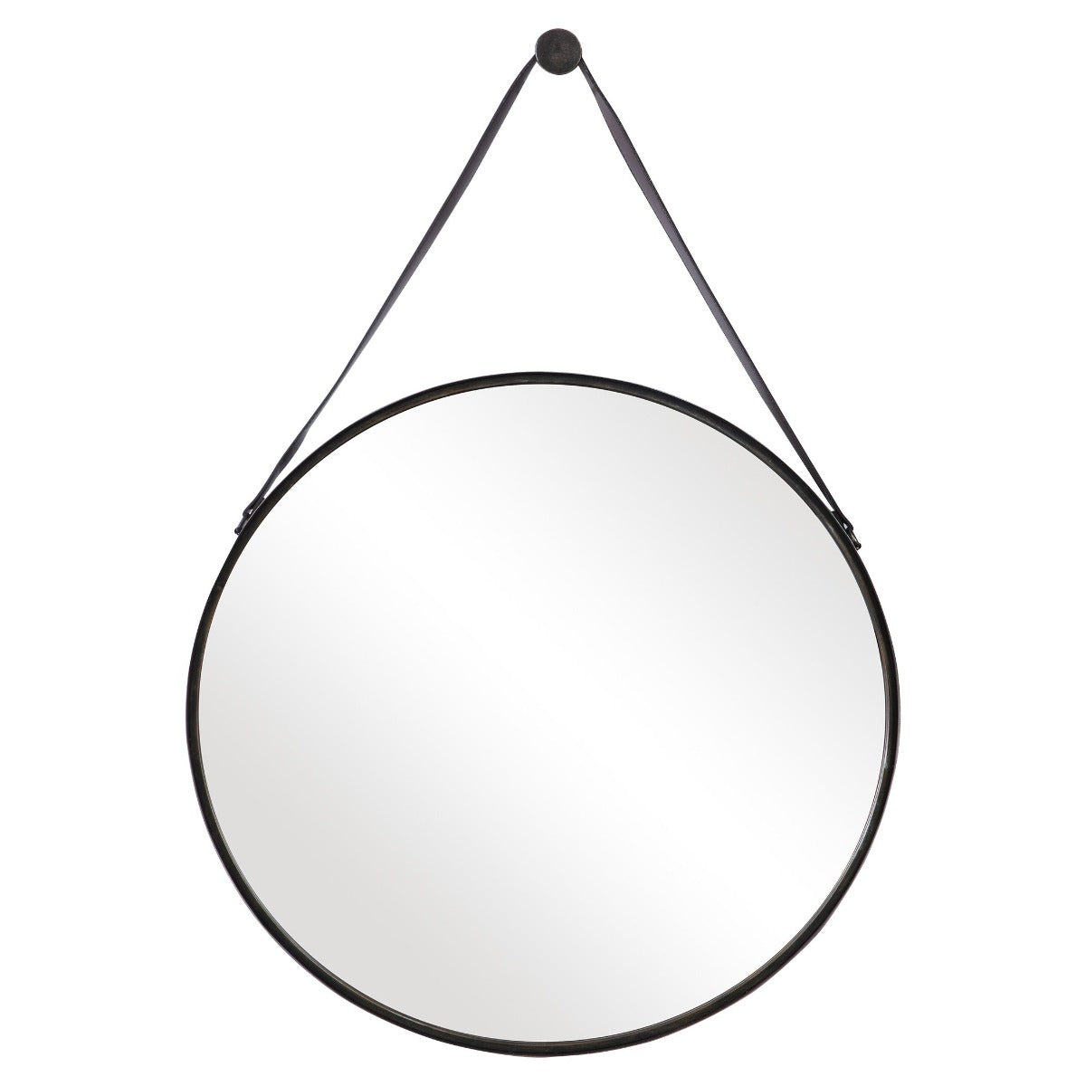 Lennon Hanging Mirror – Antique Bronze