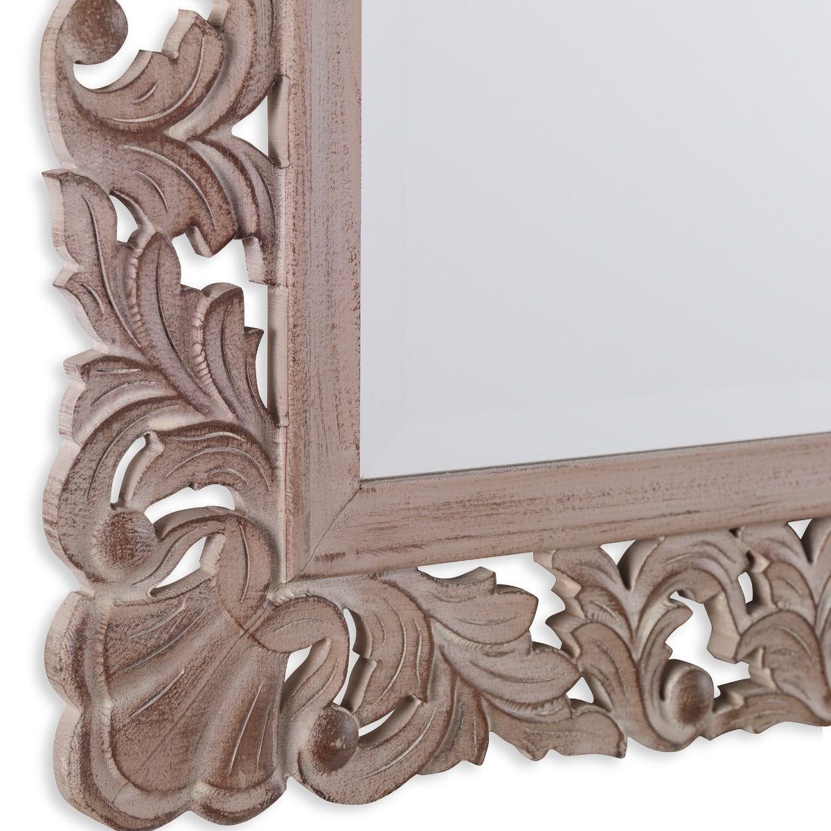 Ornate Wooden Mirror
