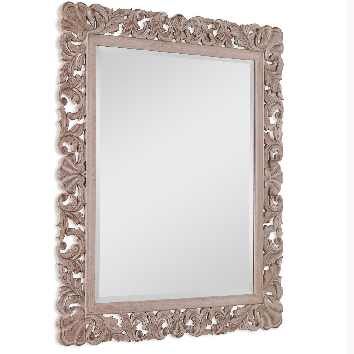 Ornate Wooden Mirror