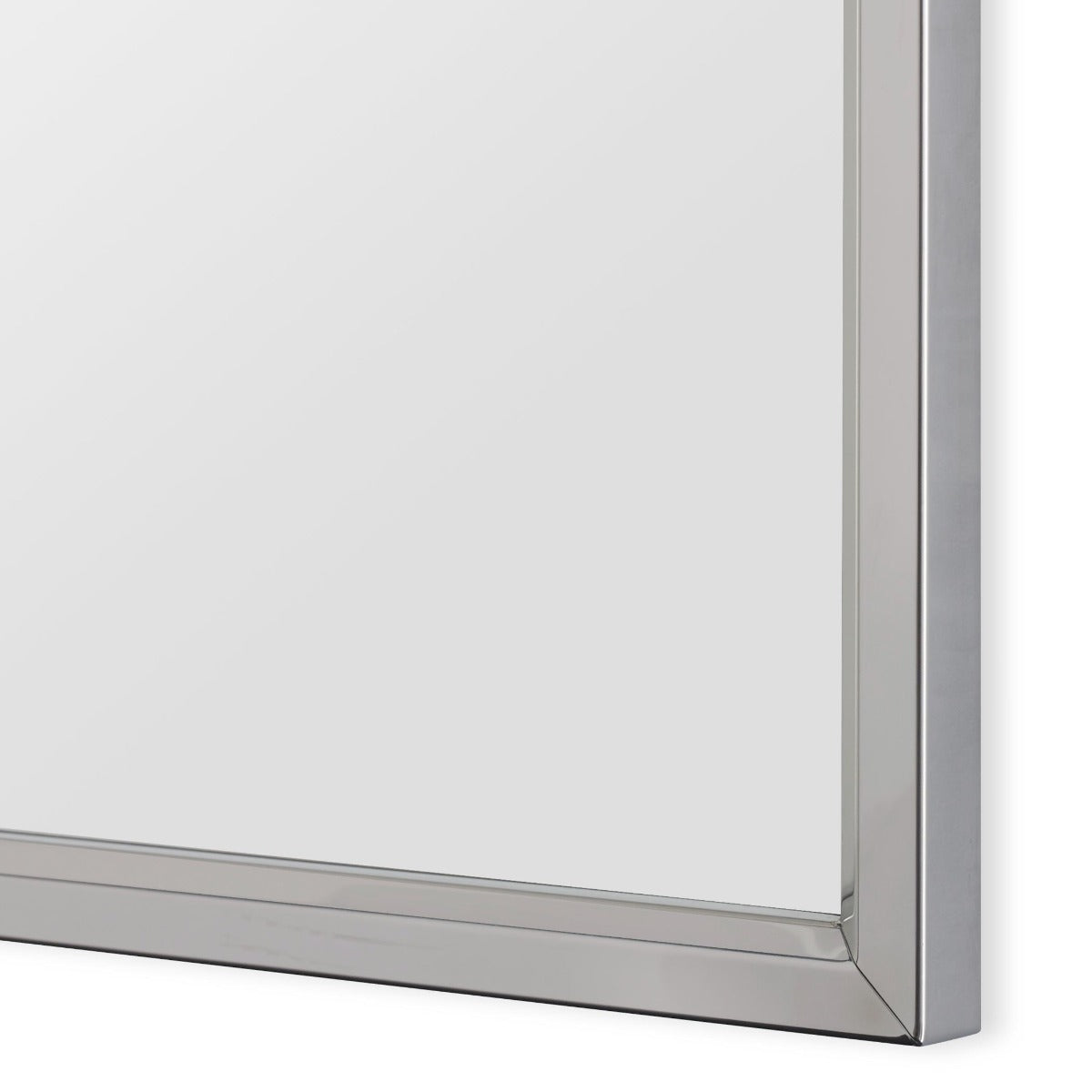 Simple Rectangular Mirror – Silver