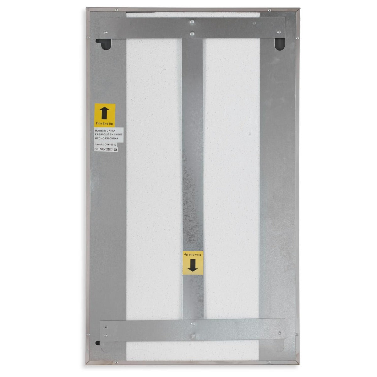 Simple Rectangular Mirror – Silver