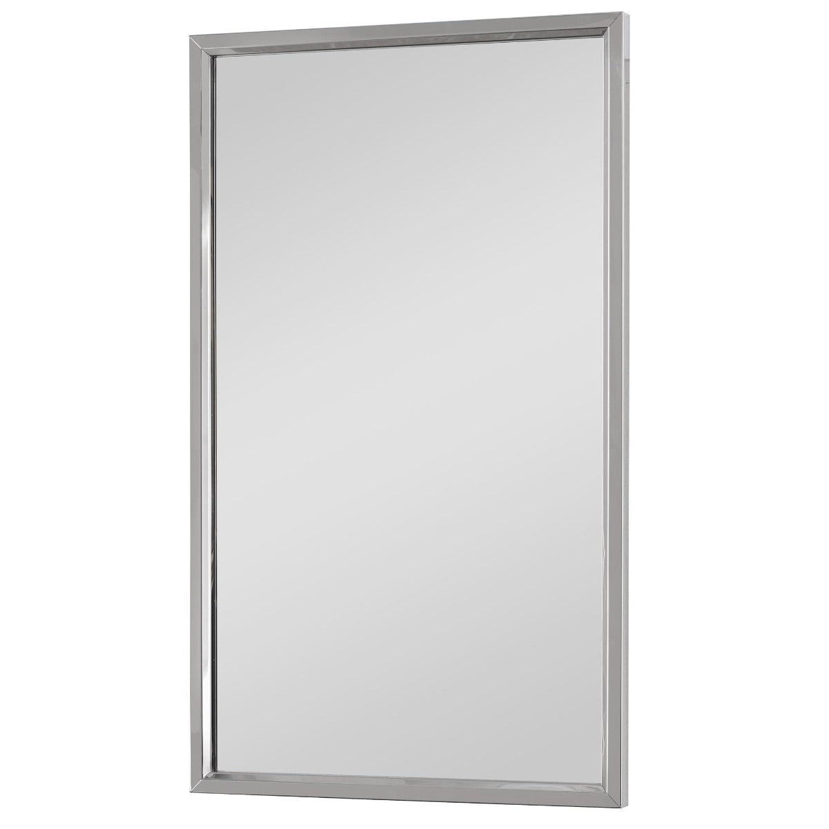 Simple Rectangular Mirror – Silver