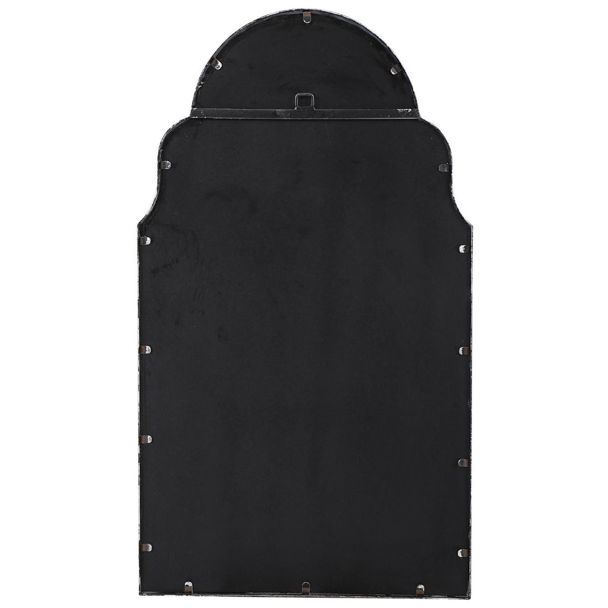 Taj Arched Mirror – Silver Leaf