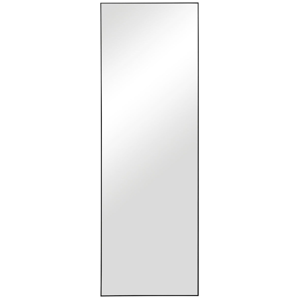 Slim Frame Full Length Mirror – Black