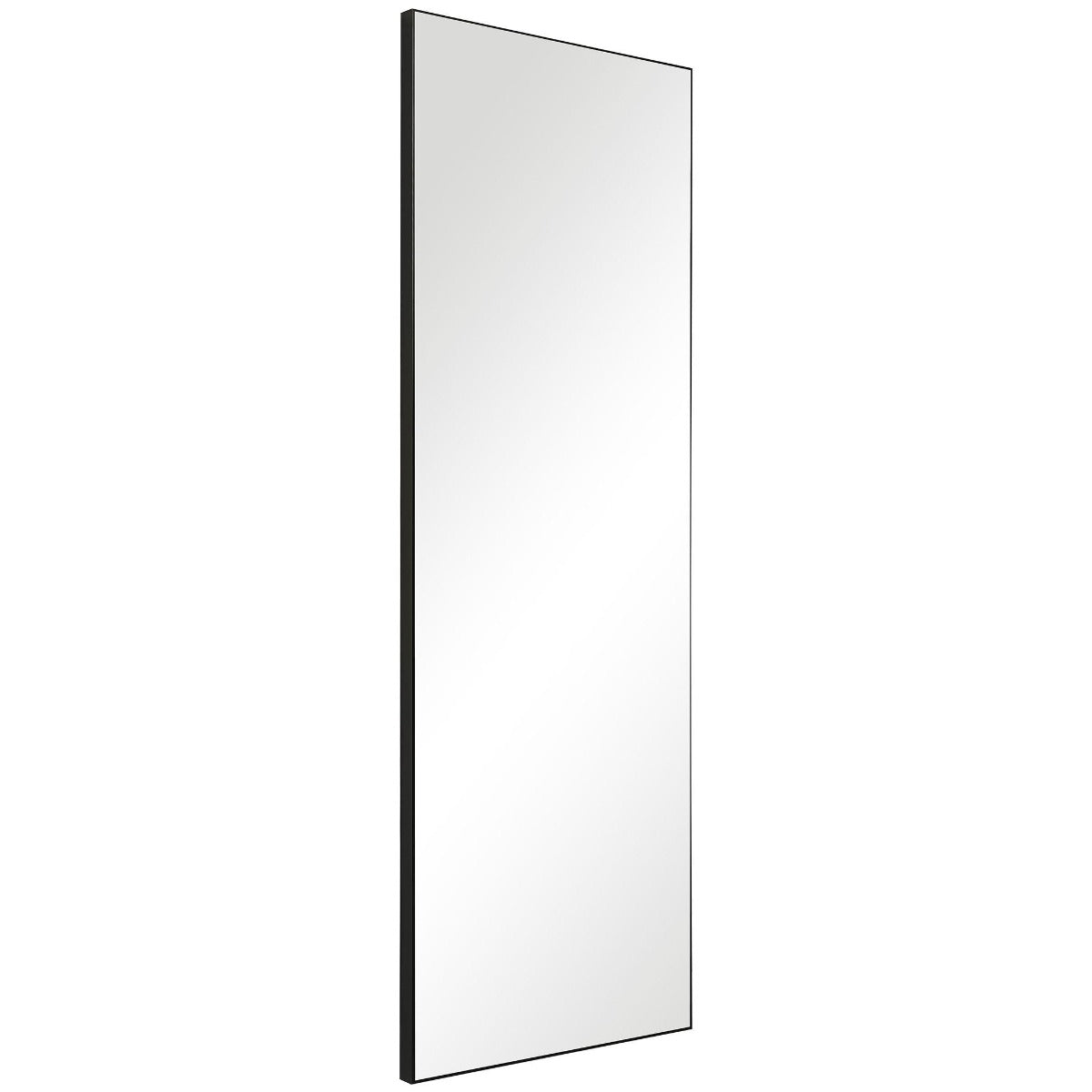 Slim Frame Full Length Mirror – Black
