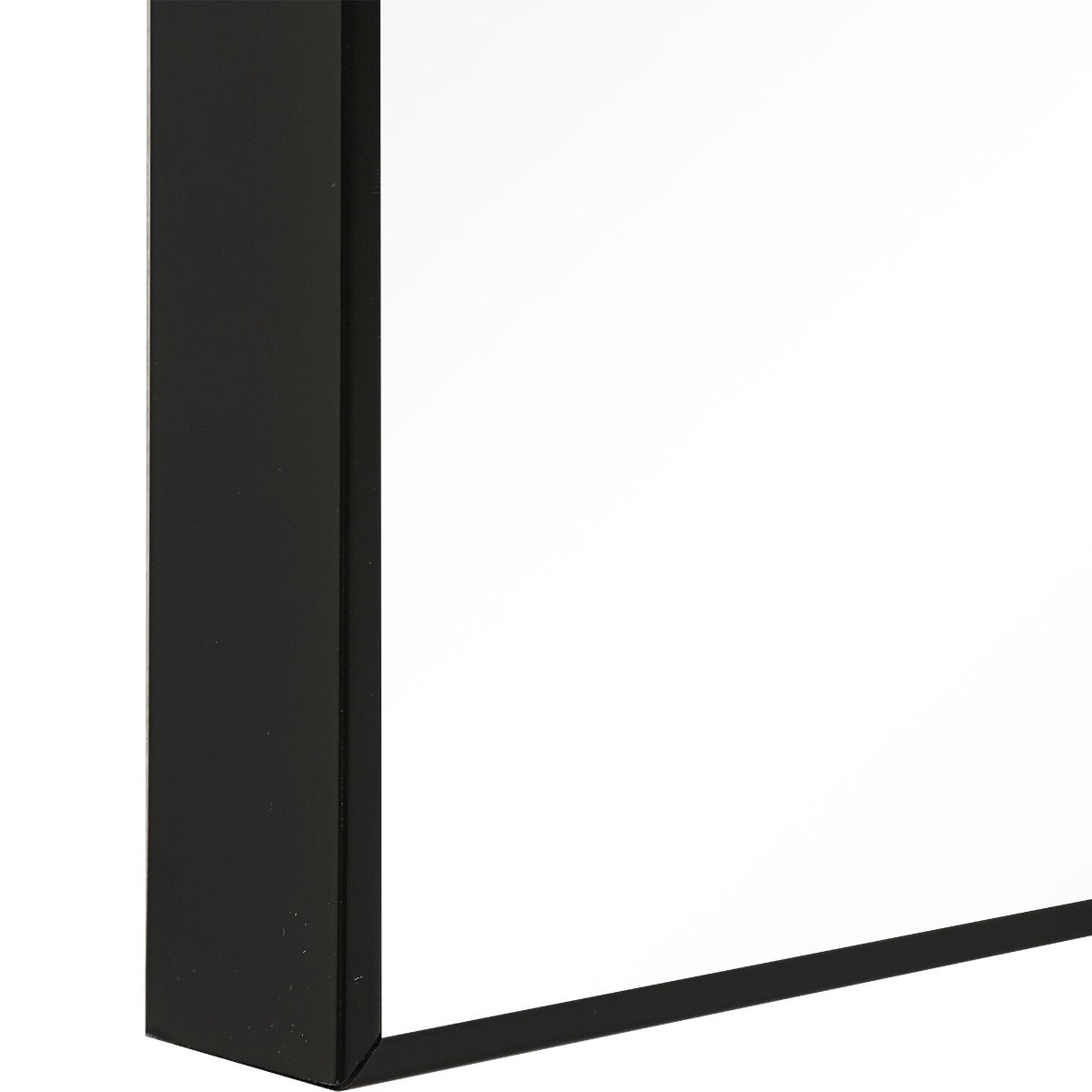 Slim Frame Full Length Mirror – Black