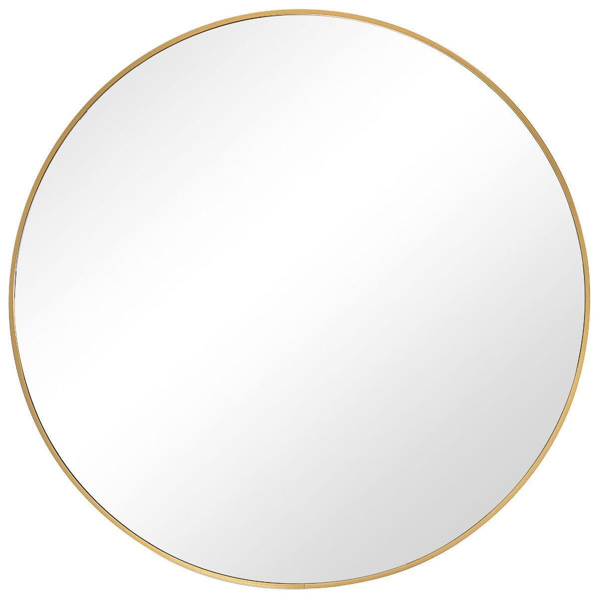 Evelyn Round Mirror – Gold