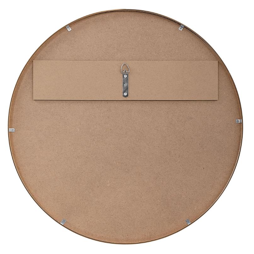 Evelyn Round Mirror – Gold