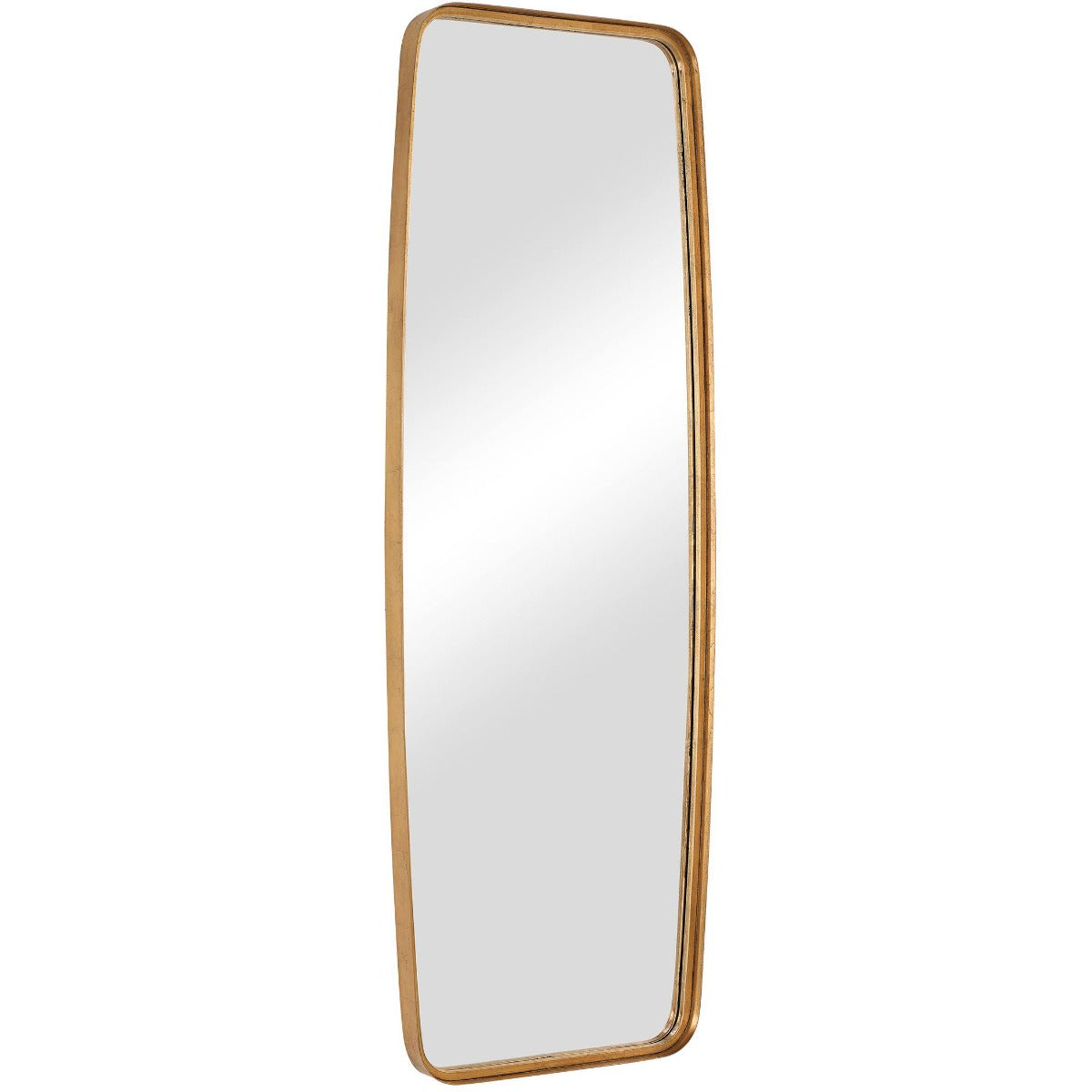 Adeleine Tall Mirror – Gold Leaf