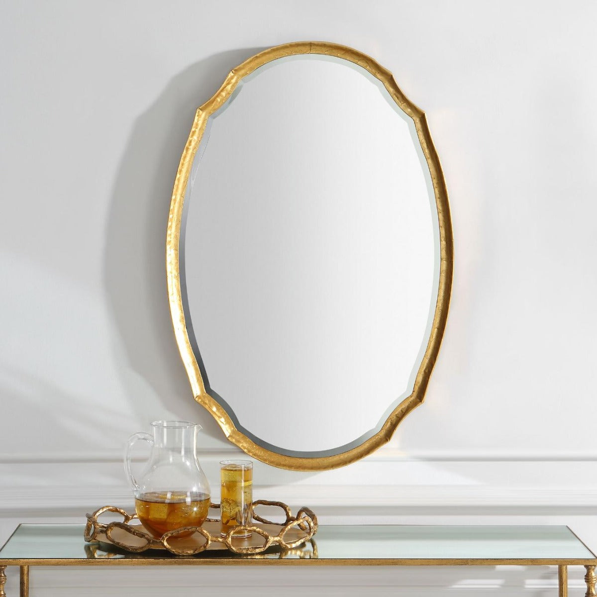 Eleanor Oval Mirror – Gold