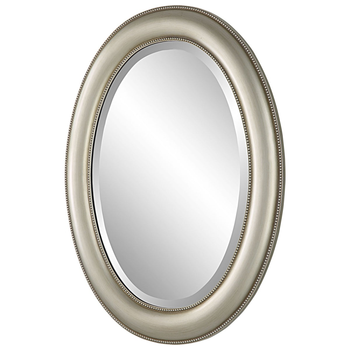 Matthew Mirror – Antique Silver